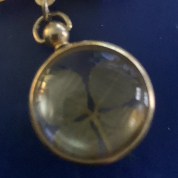 Vintage 4 Leaf Clover Brooch - Picture 2 of 3